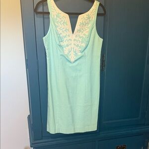 Lilly Pulitzer Seasalt Blue Gabby Shift Dress